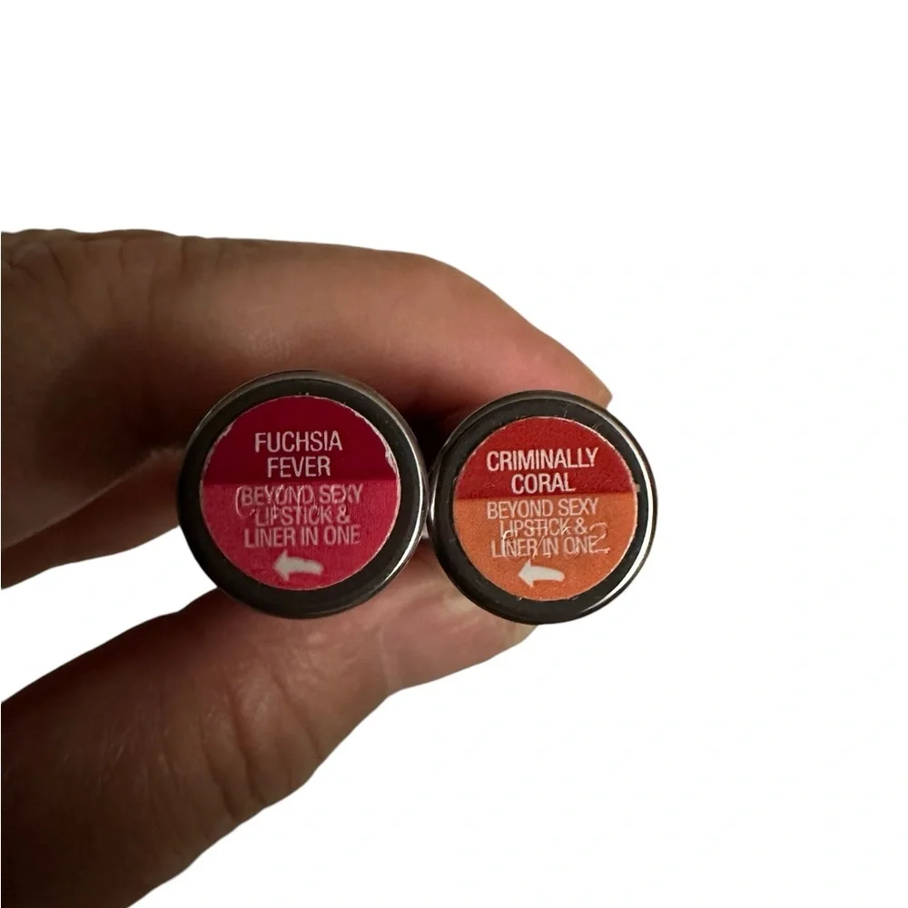 Benefit Cosmetics Double the Lip Lipstick & Liner Bundle of 2 Travel Size New